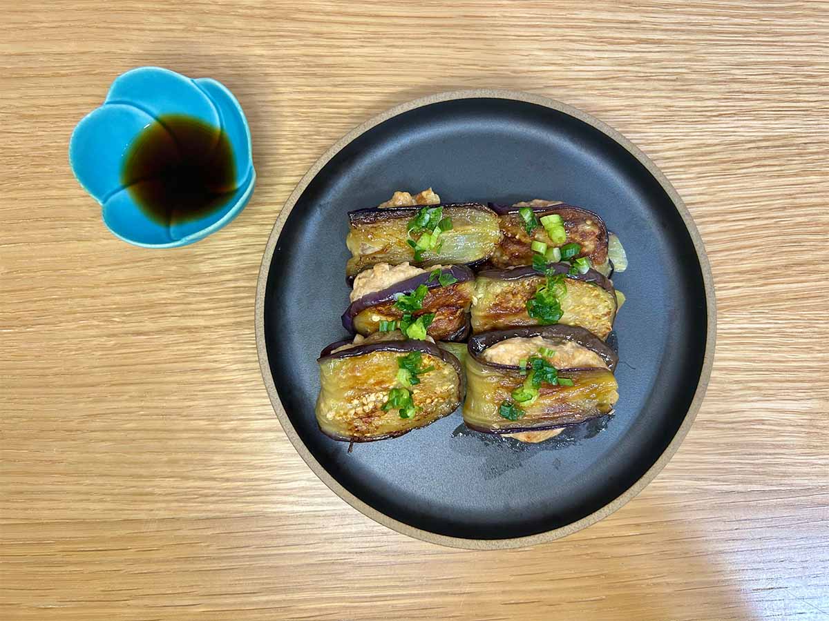 【メンズレシピ】なす餃子