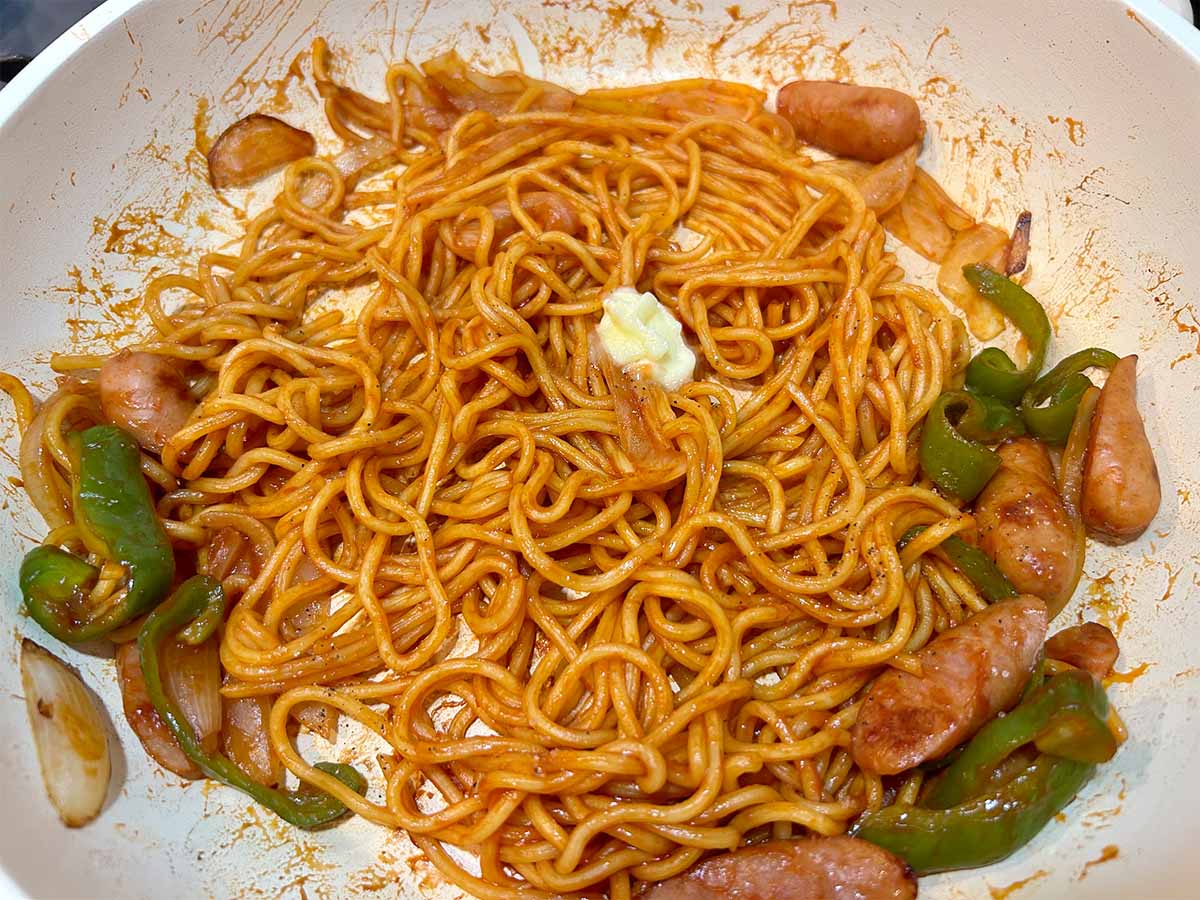 【メンズレシピ】焼きそばナポリタン