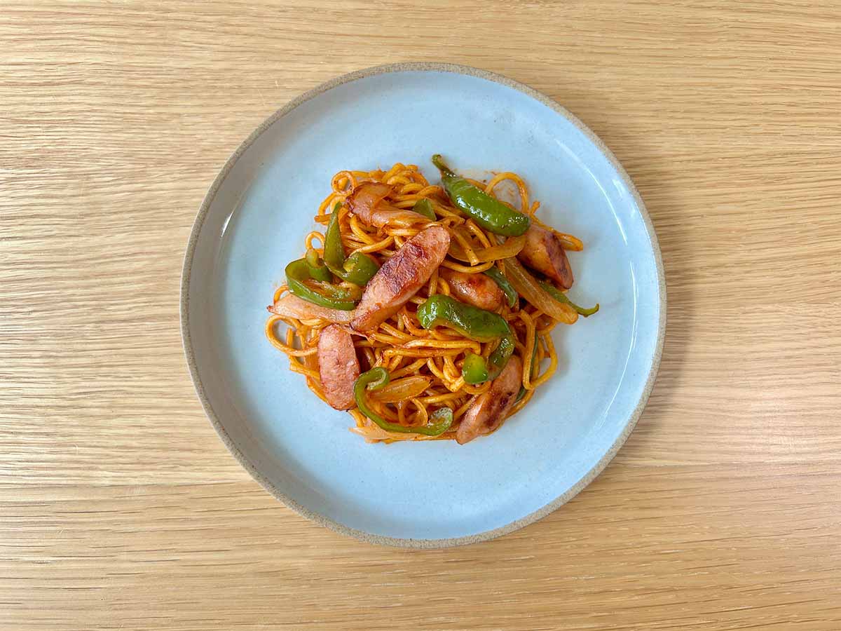 【メンズレシピ】焼きそばナポリタン