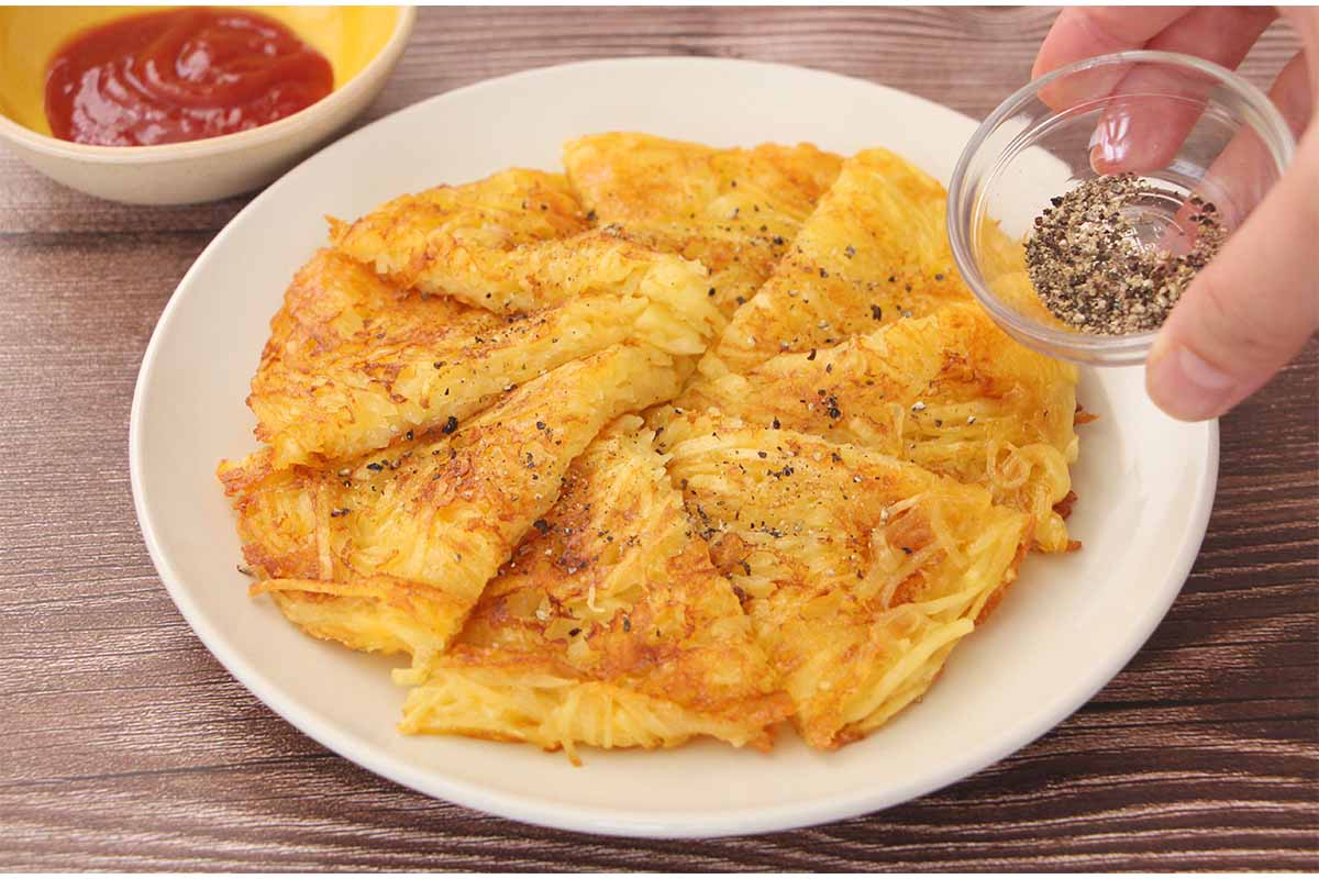 【メンズレシピ】じゃがいものチーズガレット