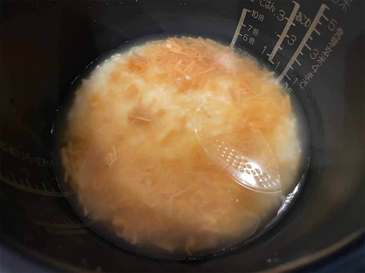 【メンズレシピ】なめたけの炊き込みご飯