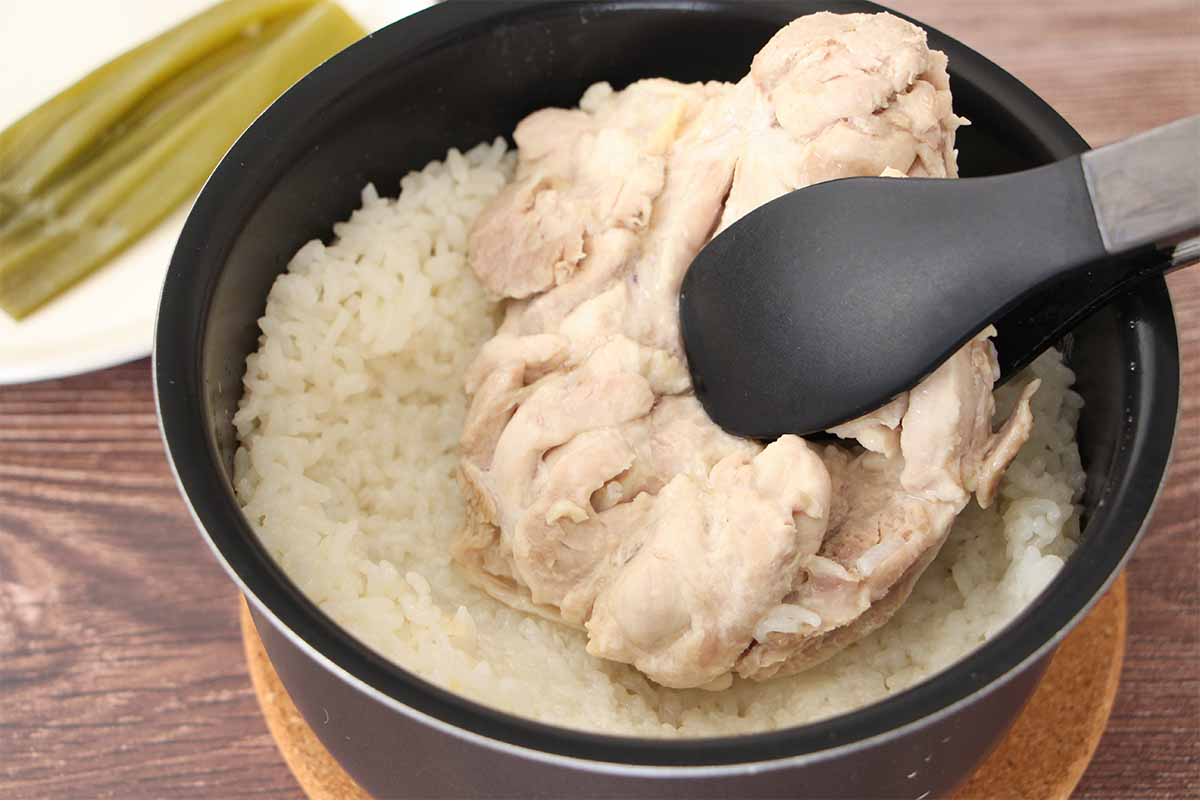 【メンズレシピ】炊飯器でカオマンガイ