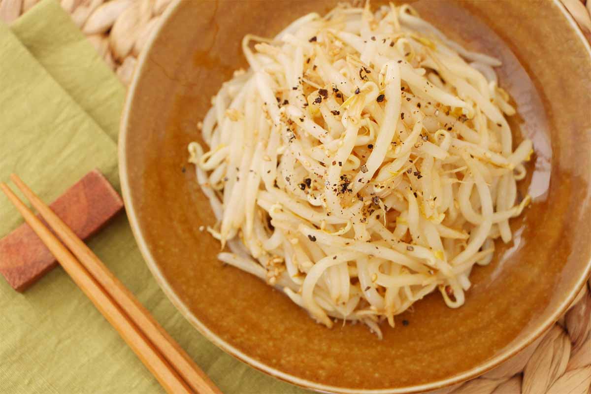 【メンズレシピ】旨辛もやしナムル