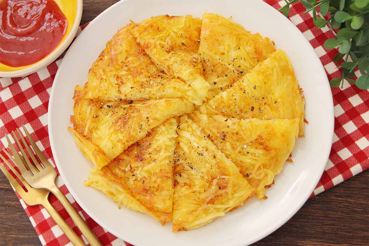 【メンズレシピ】じゃがいものチーズガレット