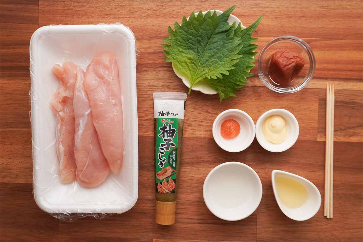 【メンズレシピ】ささみ焼き鳥