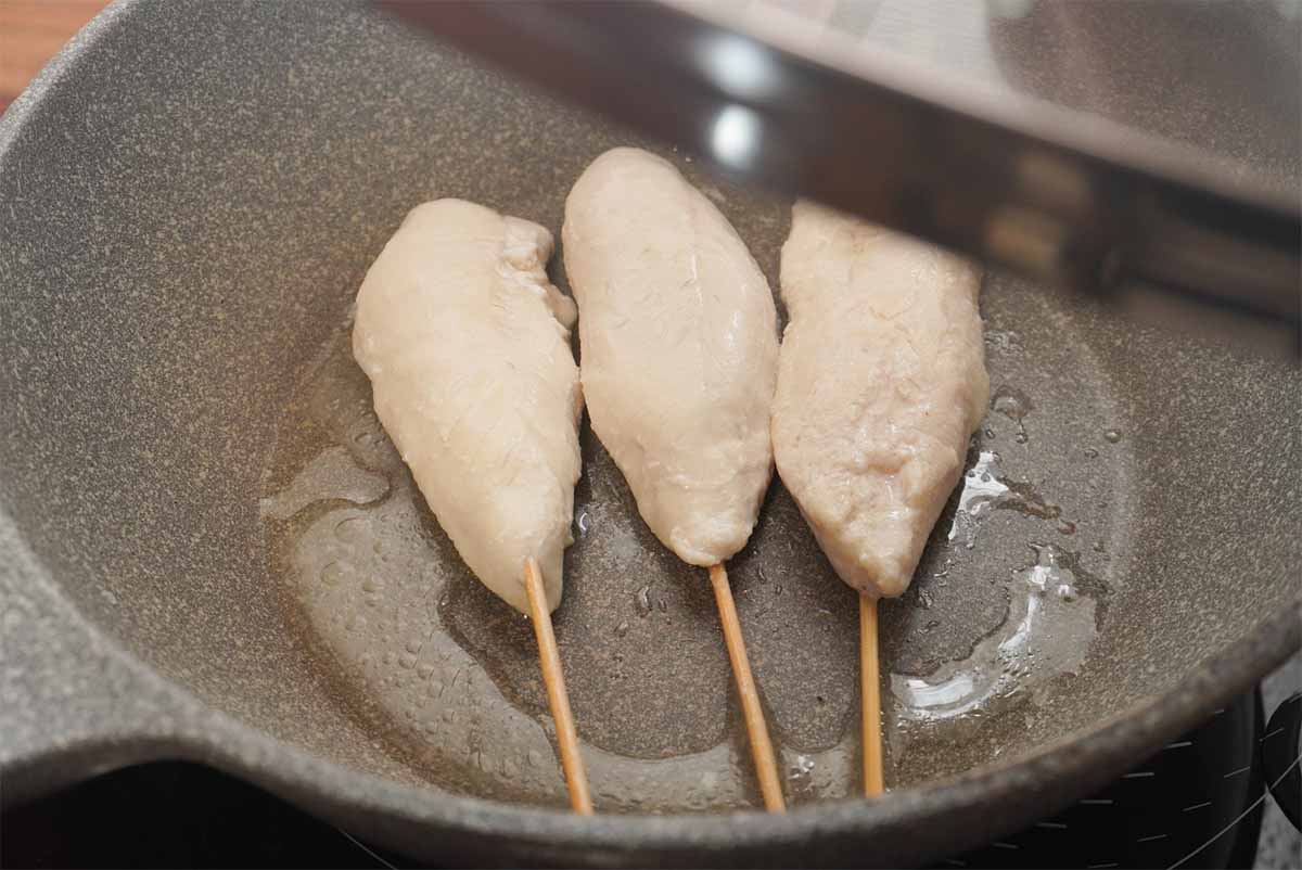 【メンズレシピ】ささみ焼き鳥