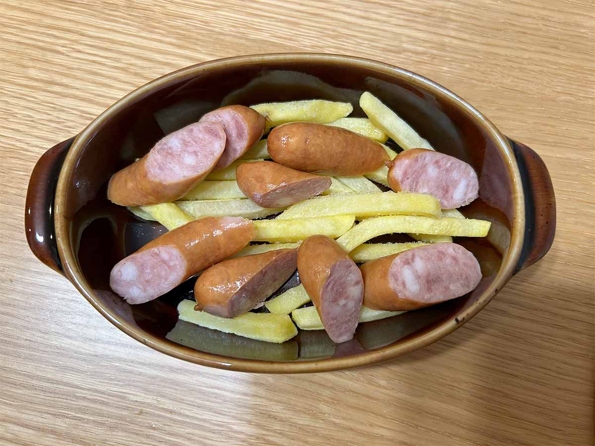 【メンズレシピ】チーズダッカルビ風ポテト