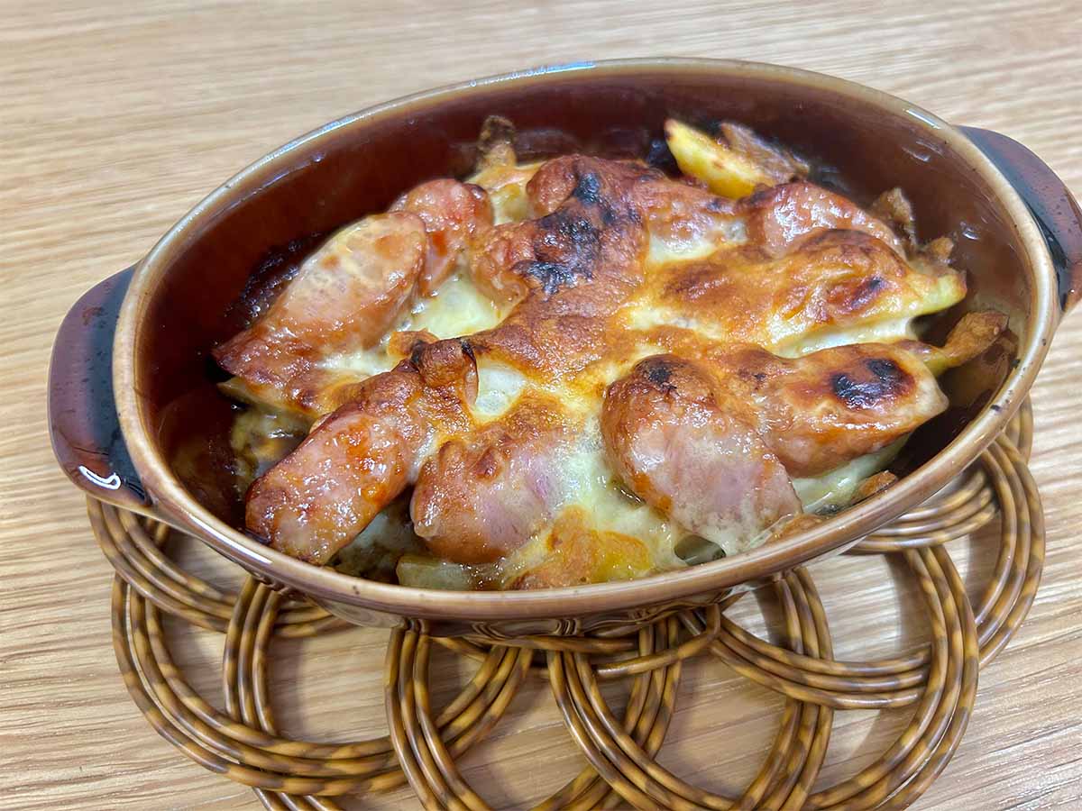【メンズレシピ】チーズダッカルビ風ポテト
