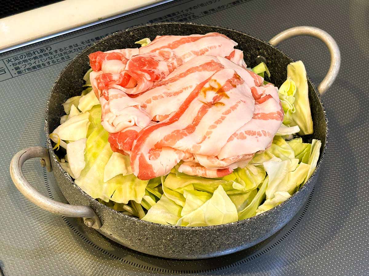 【メンズレシピ】包丁なしのもつ鍋風