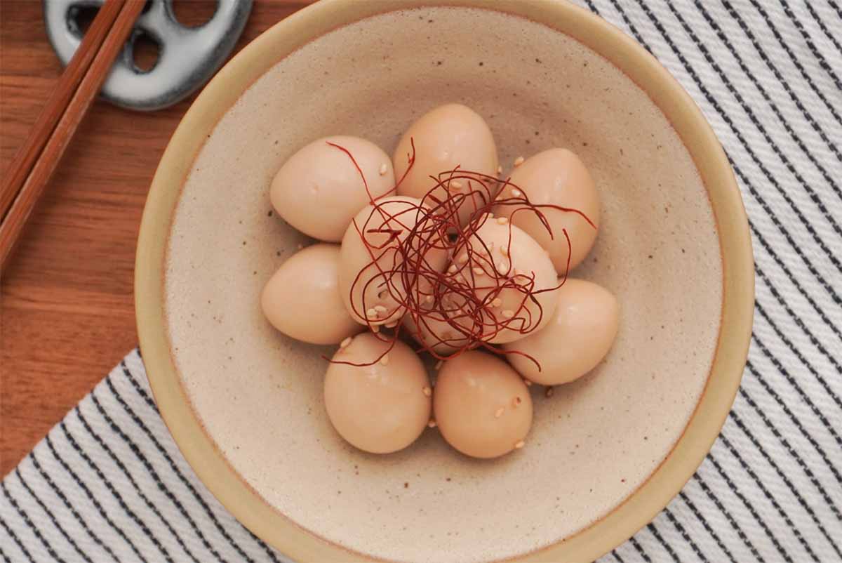 【メンズレシピ】うずらの煮卵