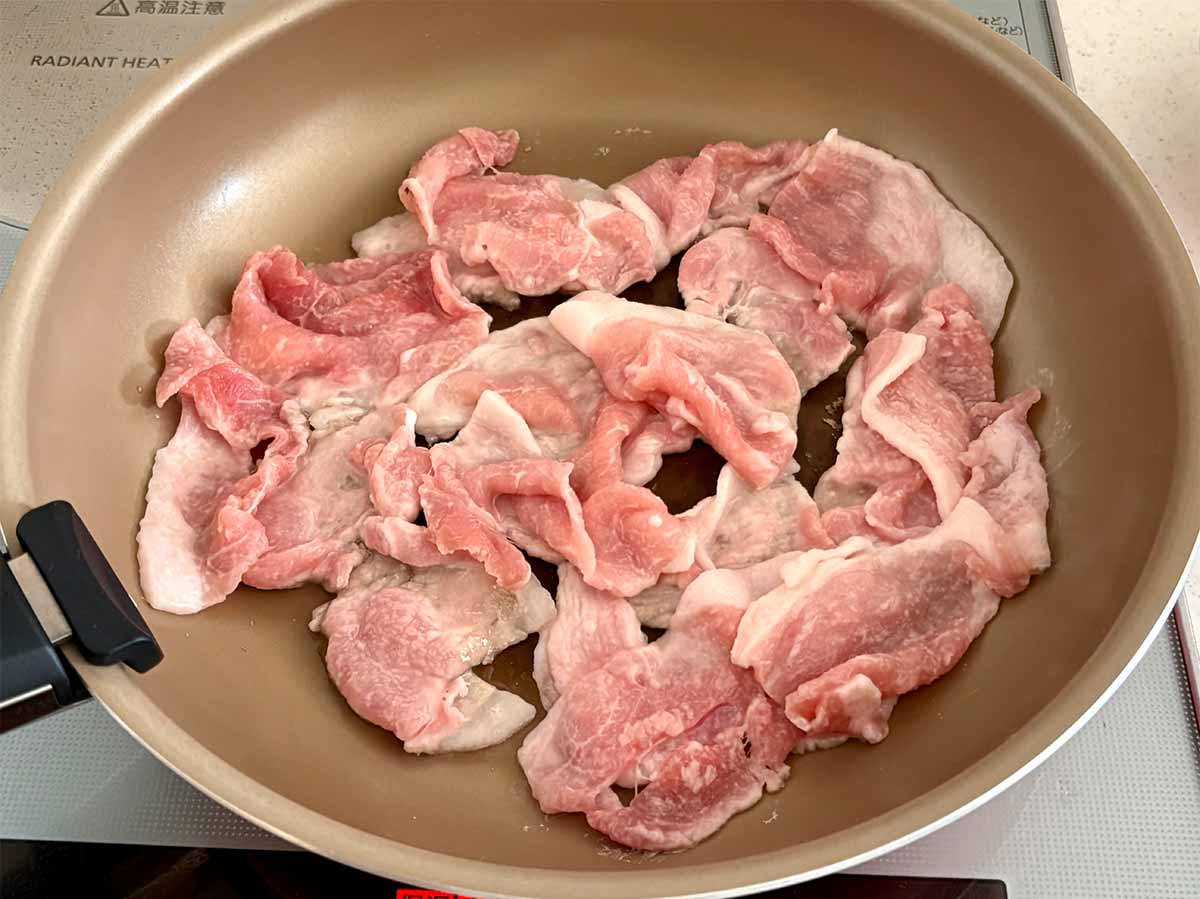 【メンズレシピ】豚肉のヤンニョムソース炒め