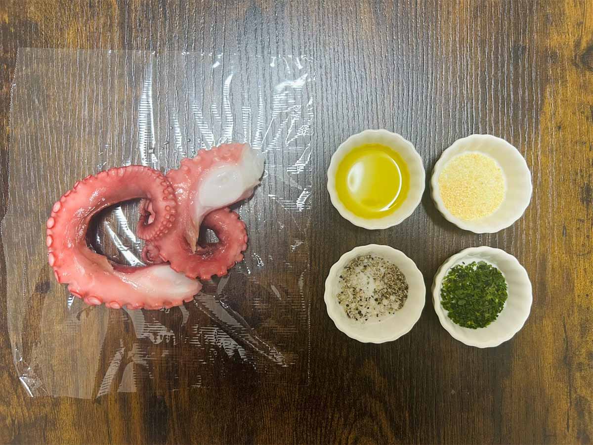 【メンズレシピ】タコの磯辺ガーリック和え