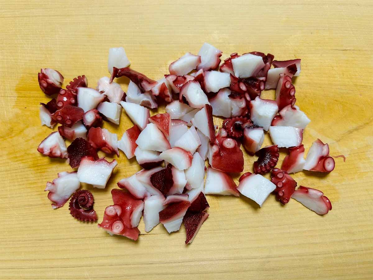 【メンズレシピ】タコの磯辺ガーリック和え