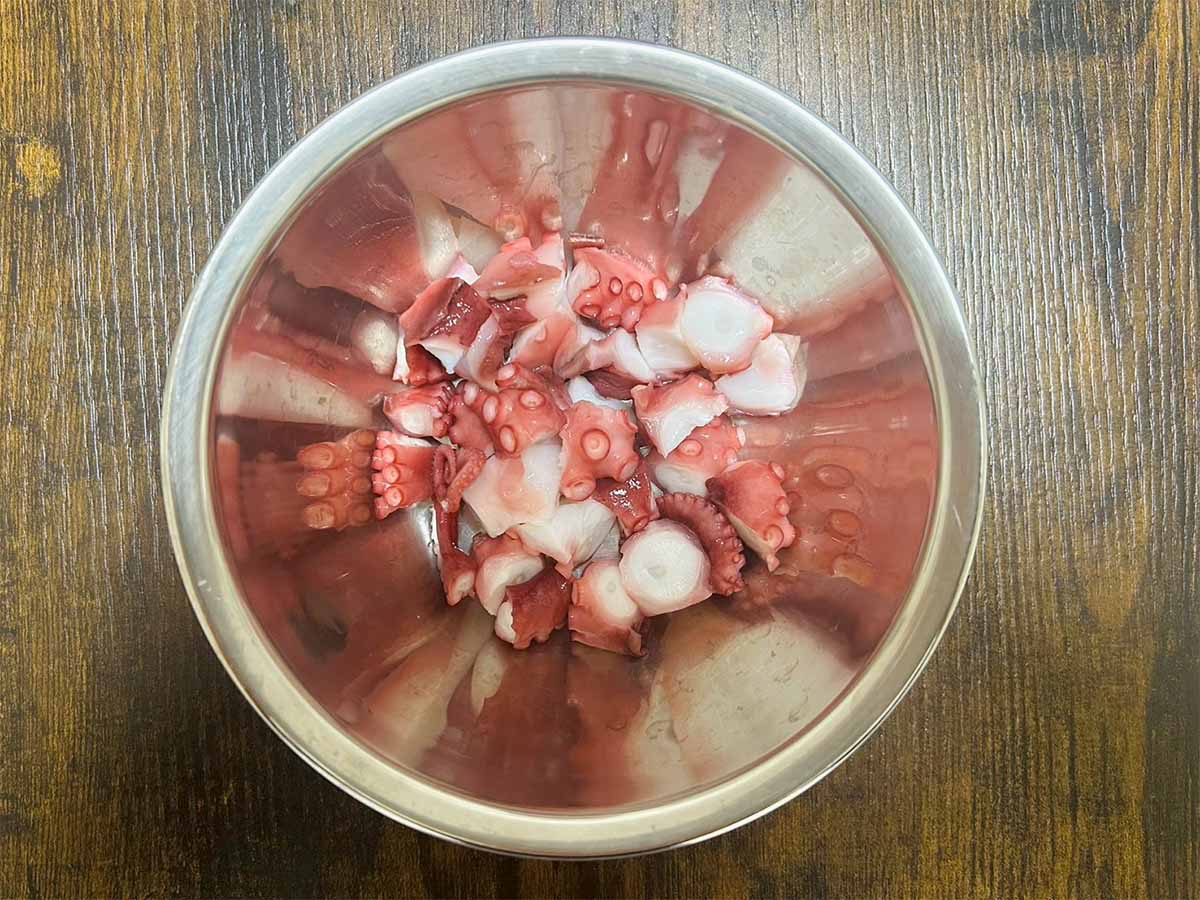 【メンズレシピ】タコの磯辺ガーリック和え