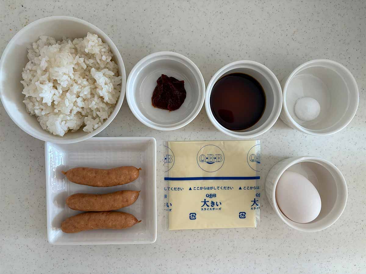 【メンズレシピ】とろたまソーセージ丼