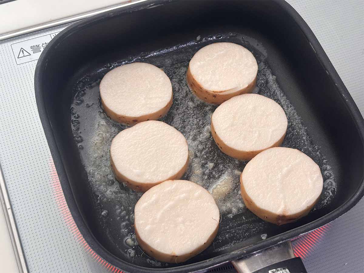 【メンズレシピ】長いものニンニクステーキ