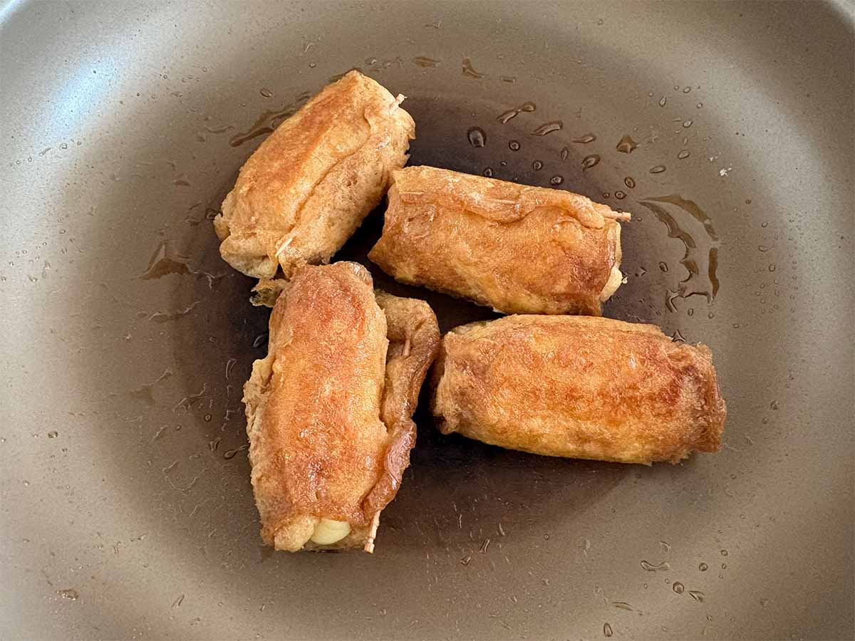 【メンズレシピ】いなりチーズロール