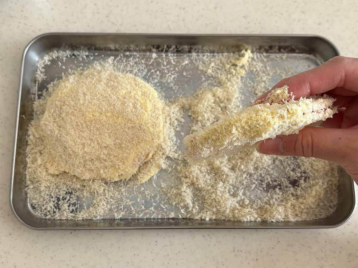 【メンズレシピ】即席ハムカツ