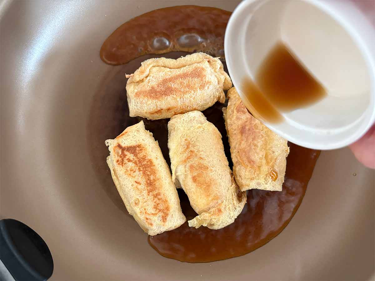 【メンズレシピ】いなりチーズロール