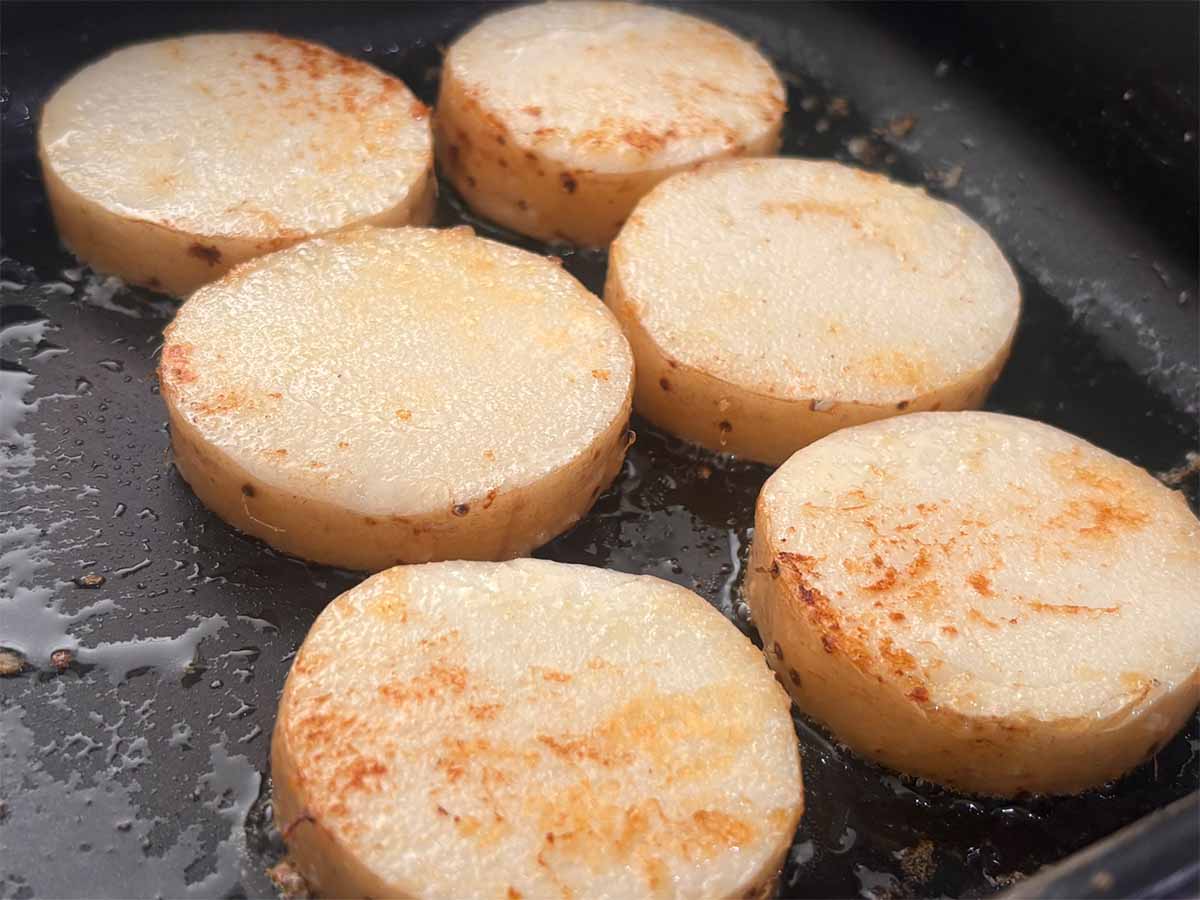 【メンズレシピ】長いものニンニクステーキ