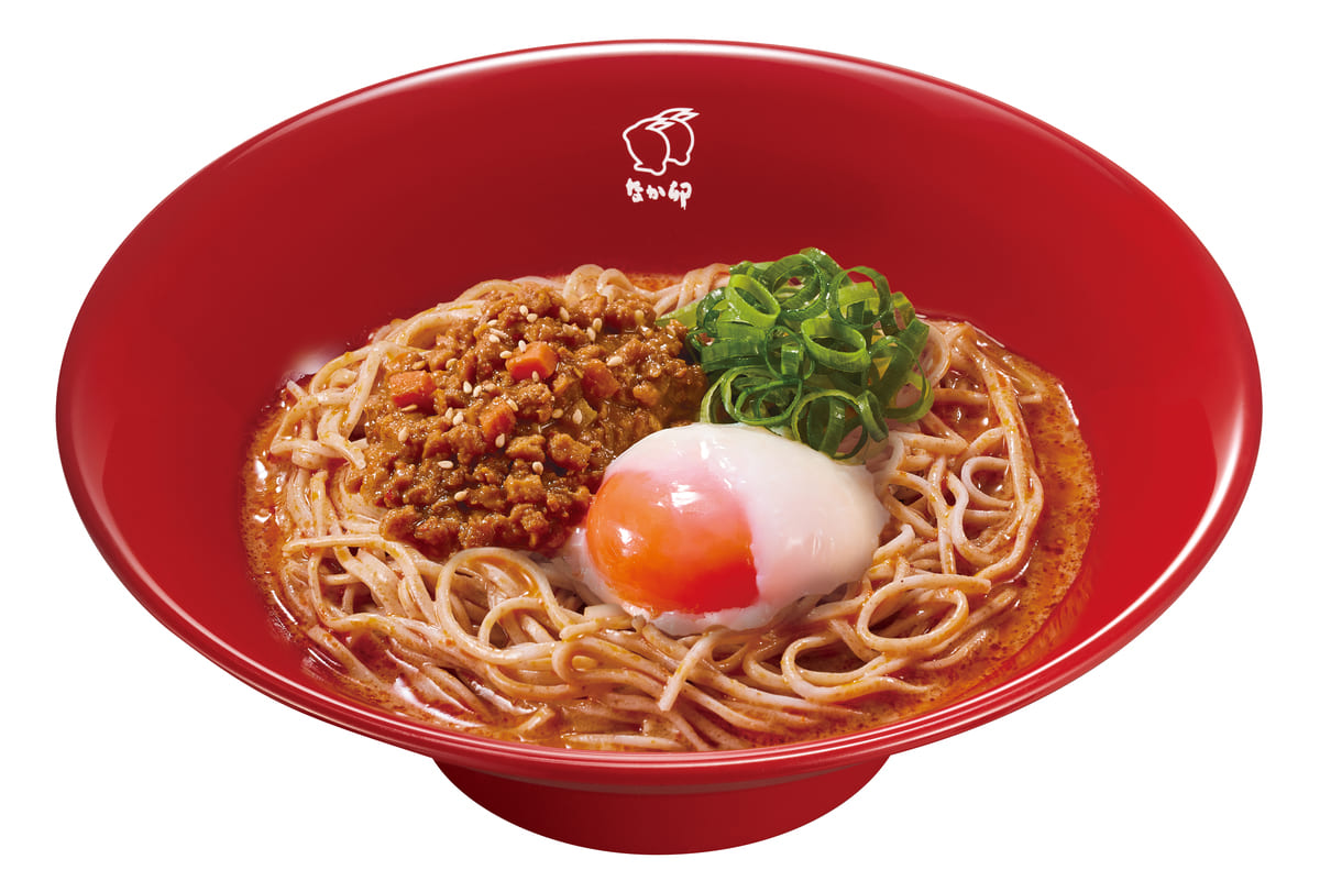 なか卯温たま冷やし担々うどん