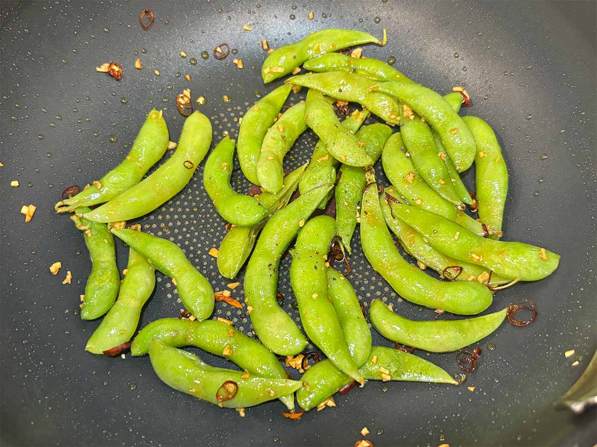 【メンズレシピ】ガーリック枝豆