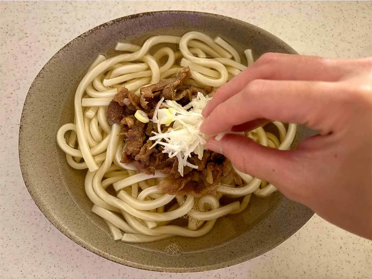 タサン志麻さん「肉うどん」