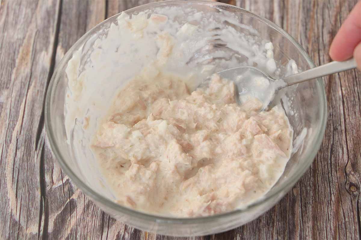 栗原はるみさん「ツナ＆エッグサンド」