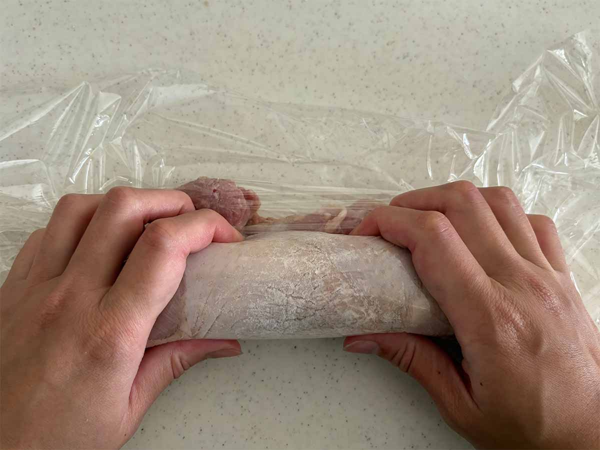 【メンズレシピ】鶏ももロールの和風ステーキ