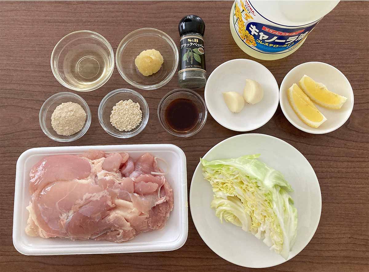 笠原将弘さん「鶏のニンニク焼き」