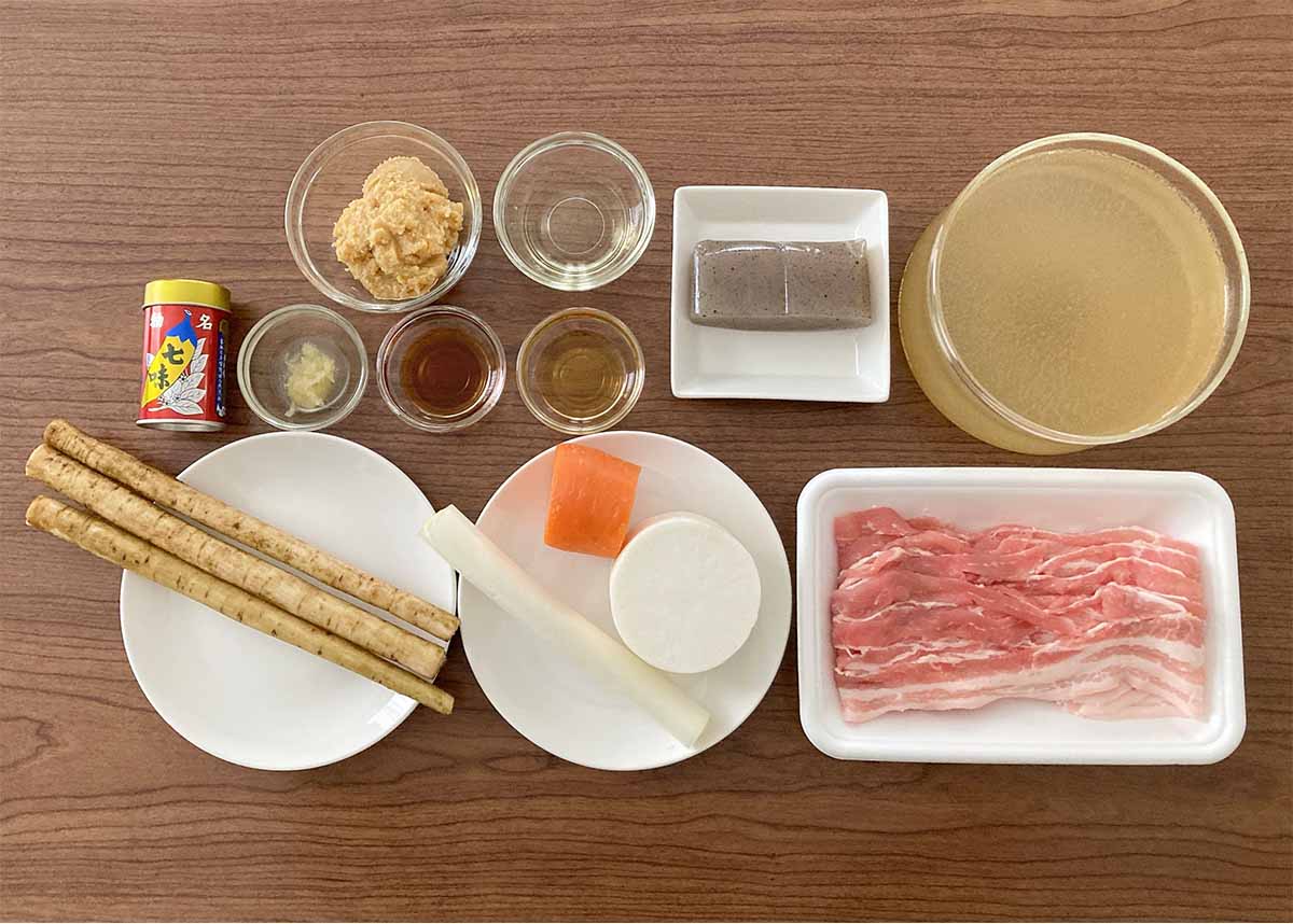 笠原将弘さん「王道の豚汁」