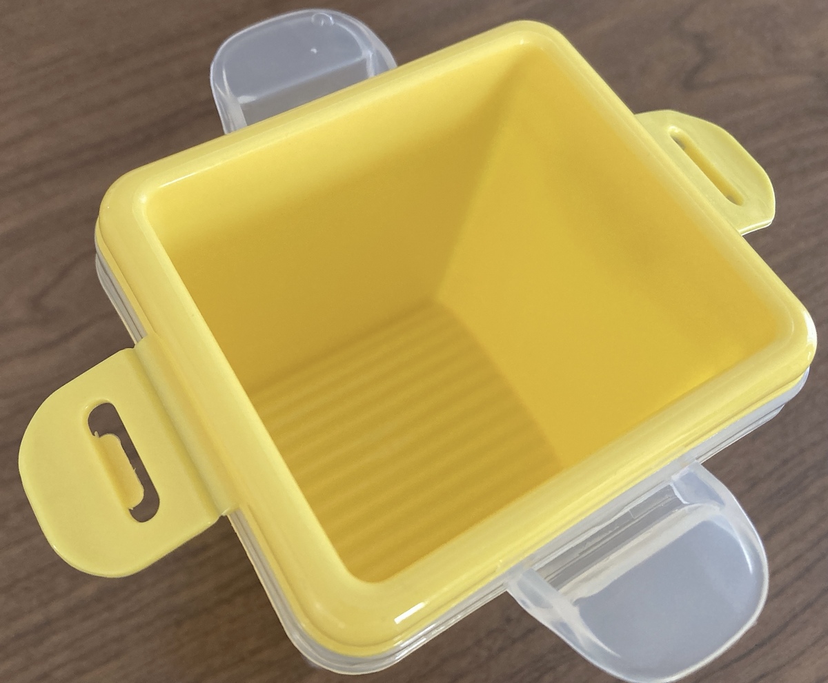 ダイソー「レンジで簡単だし巻きたまご」