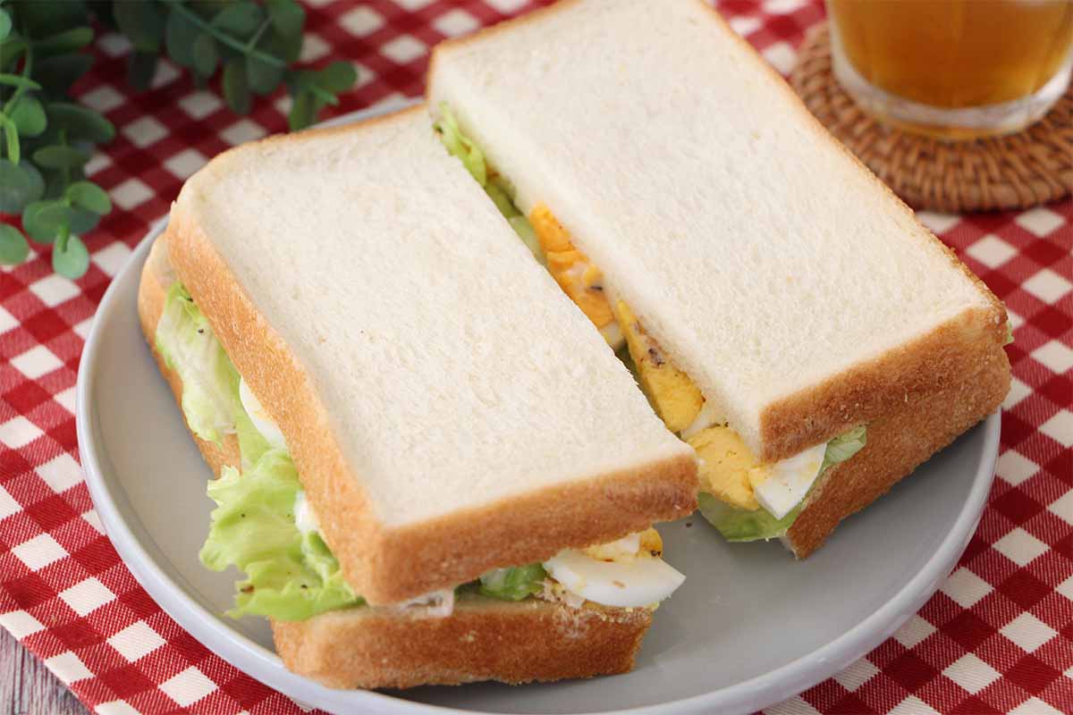 栗原はるみさん「ツナ＆エッグサンド」