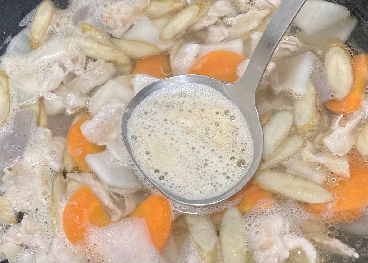 笠原将弘さん「王道の豚汁」