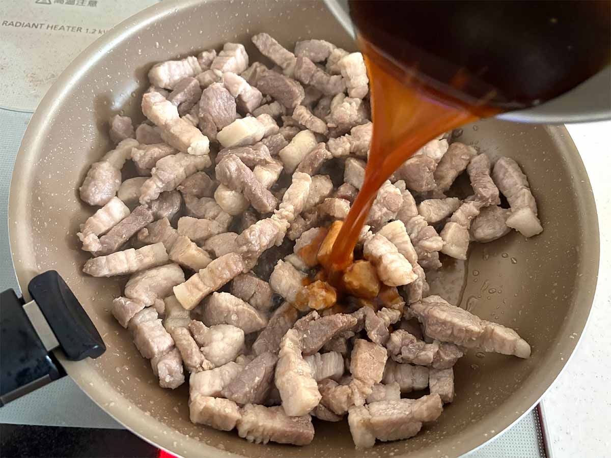 【メンズレシピ】時短ルーロー飯