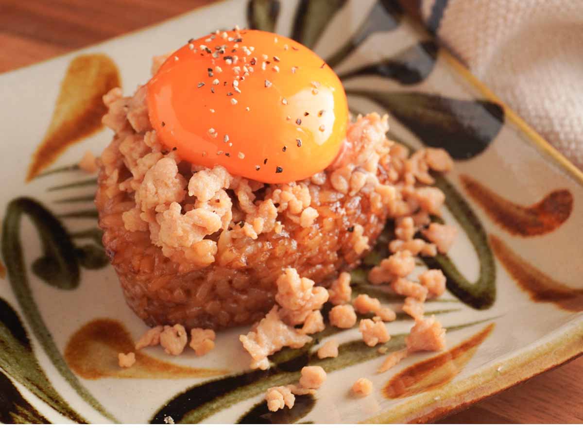【メンズレシピ】そぼろ焼きおにぎり
