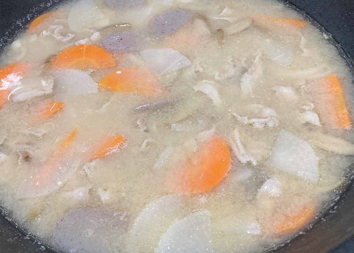 笠原将弘さん「王道の豚汁」