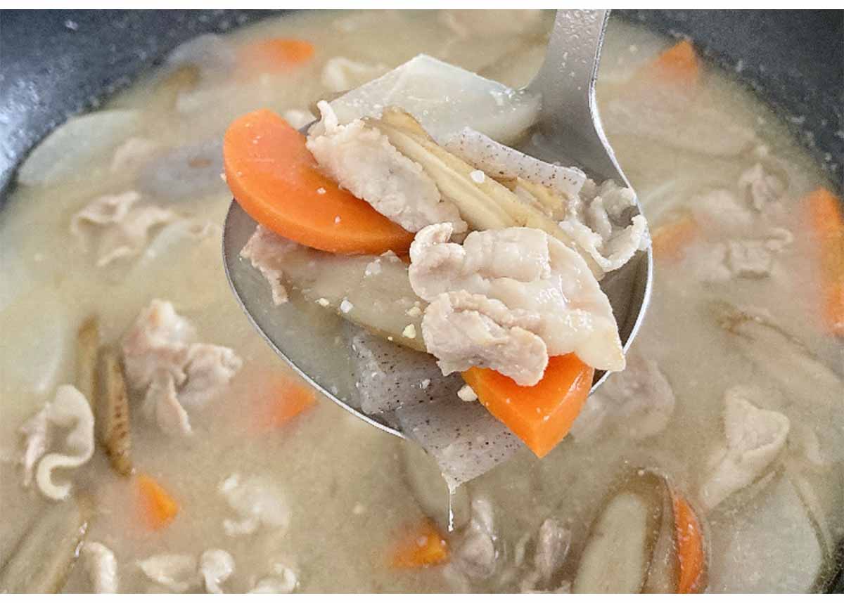 笠原将弘さん「王道の豚汁」