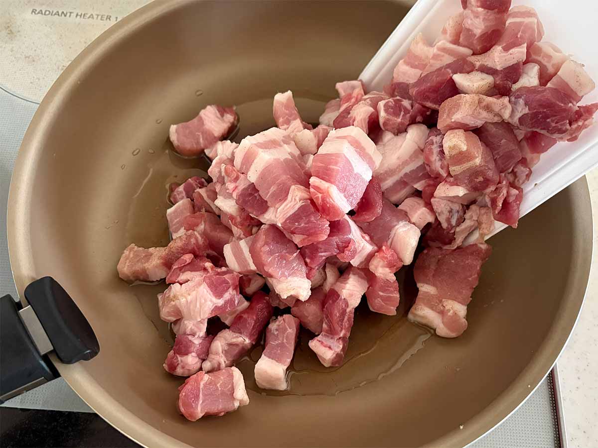 【メンズレシピ】時短ルーロー飯
