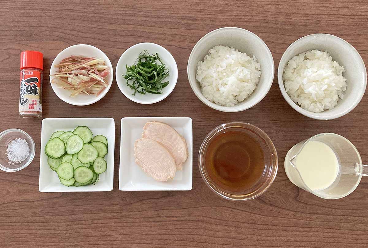 大原千鶴さん「鶏むね肉の冷や汁」