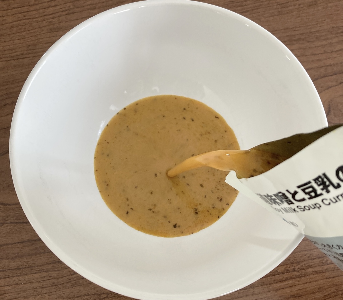 無印良品「北海道味噌と豆乳のスープカレー」