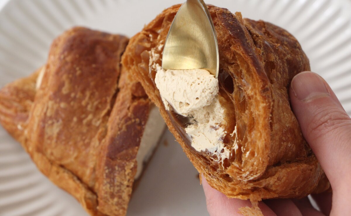 ローソン「パンとエスプレッソと　カフェラテクロワッサン」