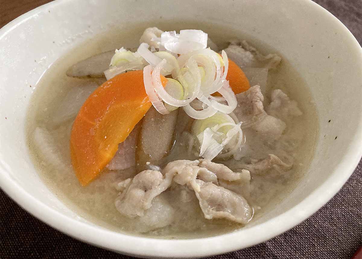 笠原将弘さん「王道の豚汁」