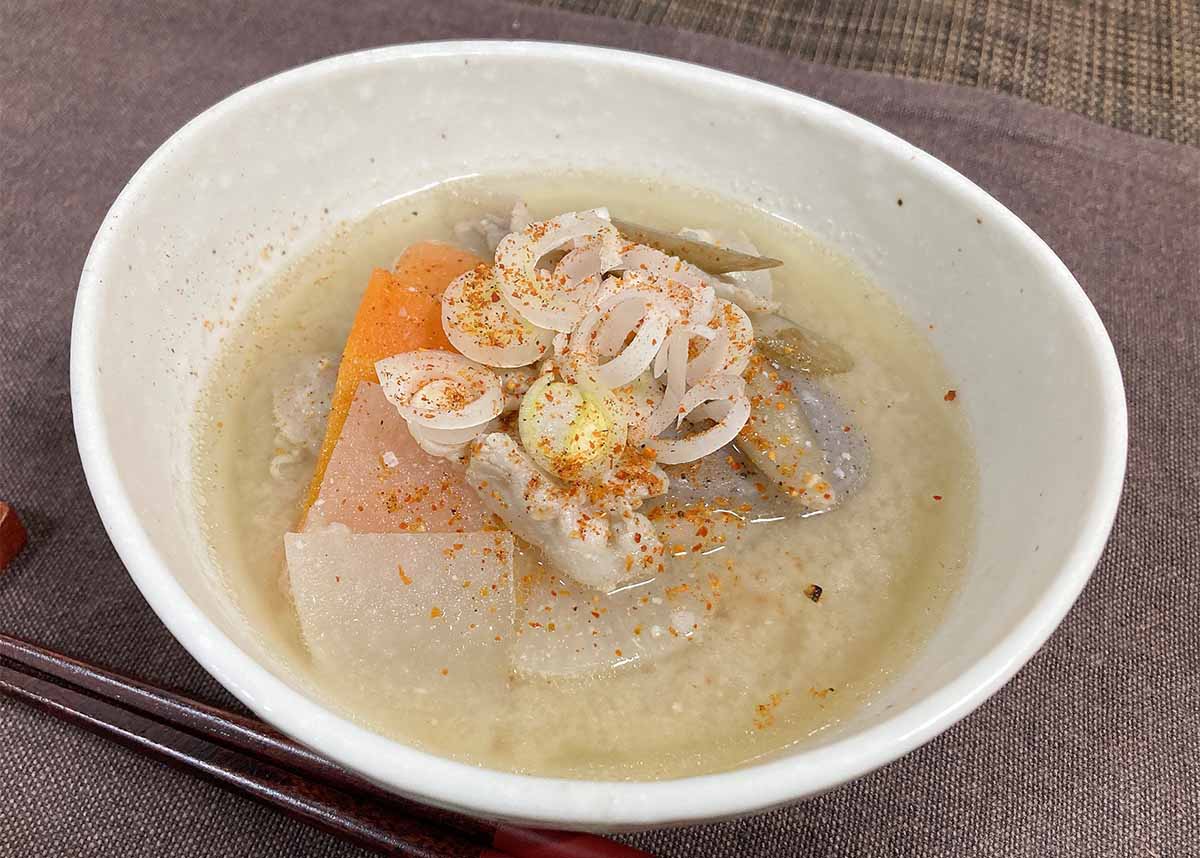 笠原将弘さん「王道の豚汁」