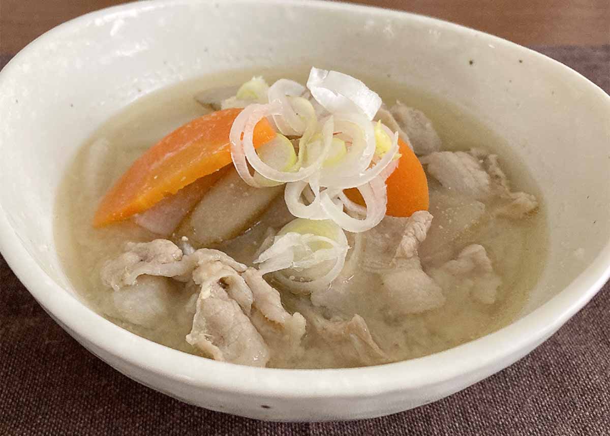 笠原将弘さん「王道の豚汁」