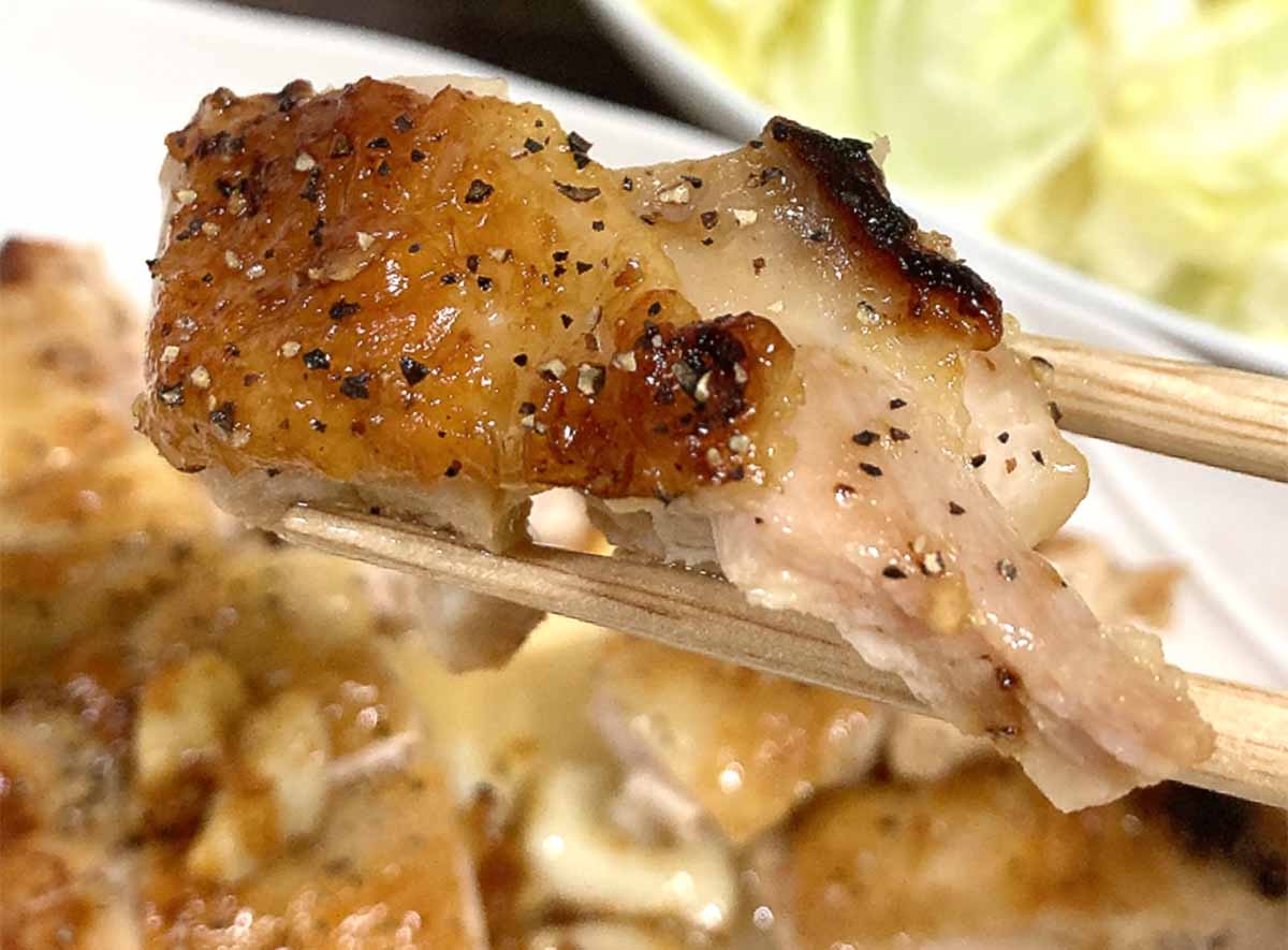 笠原将弘さん「鶏のニンニク焼き」