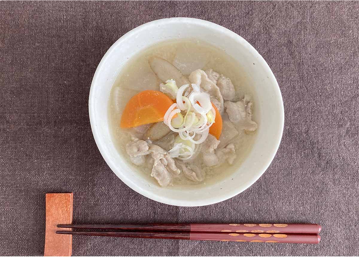 笠原将弘さん「王道の豚汁」