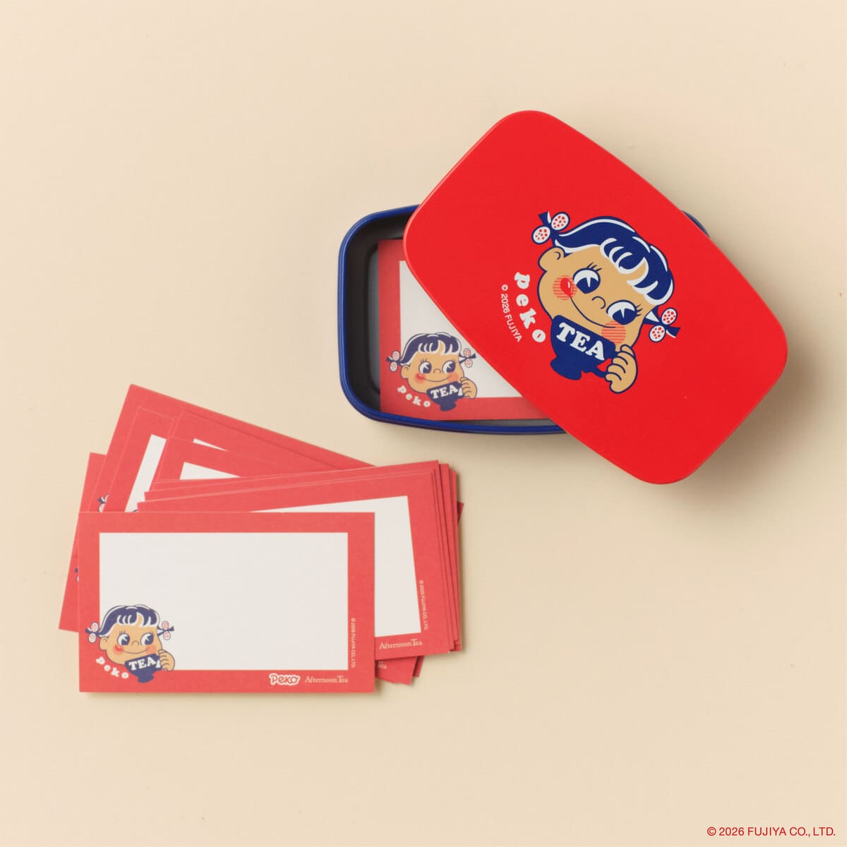 アフタヌーンティー・リビングとペコちゃん初コラボ