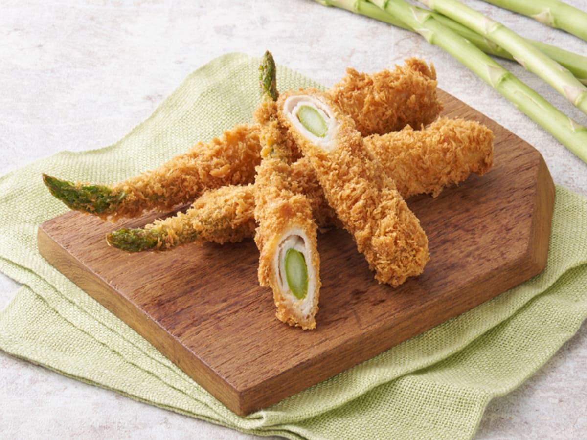 まい泉 アスパラの巻きかつ