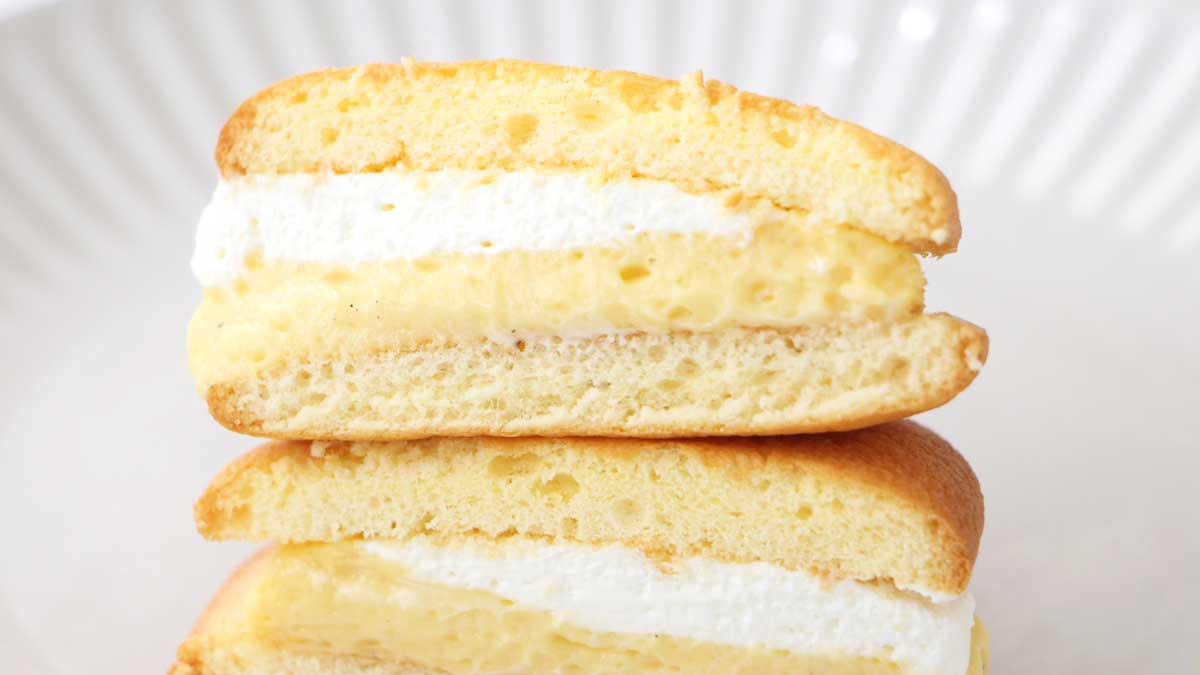 「Uchi Café×八天堂　ふわふわカスタードサンド」